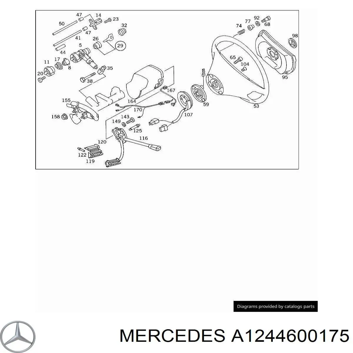 A1244600175 Mercedes 