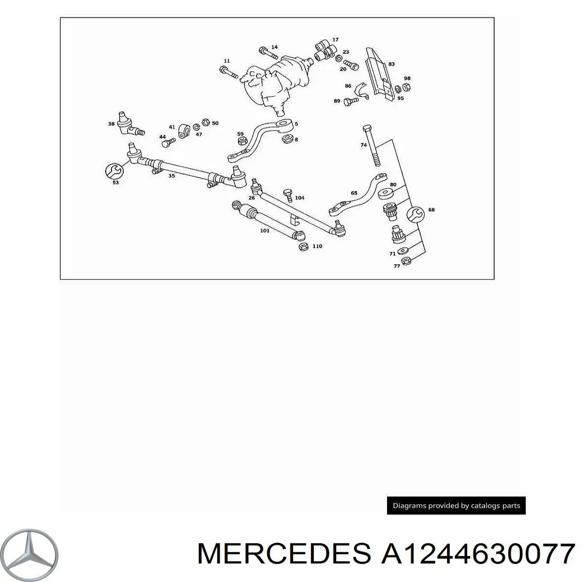  Mercedes A1114630052 цена, от 7.31 USD