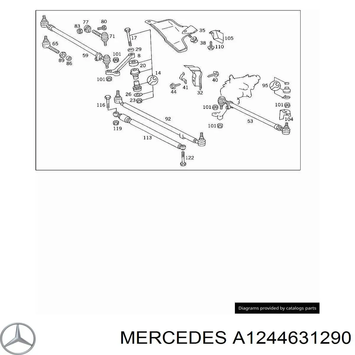 A1244631290 Mercedes 
