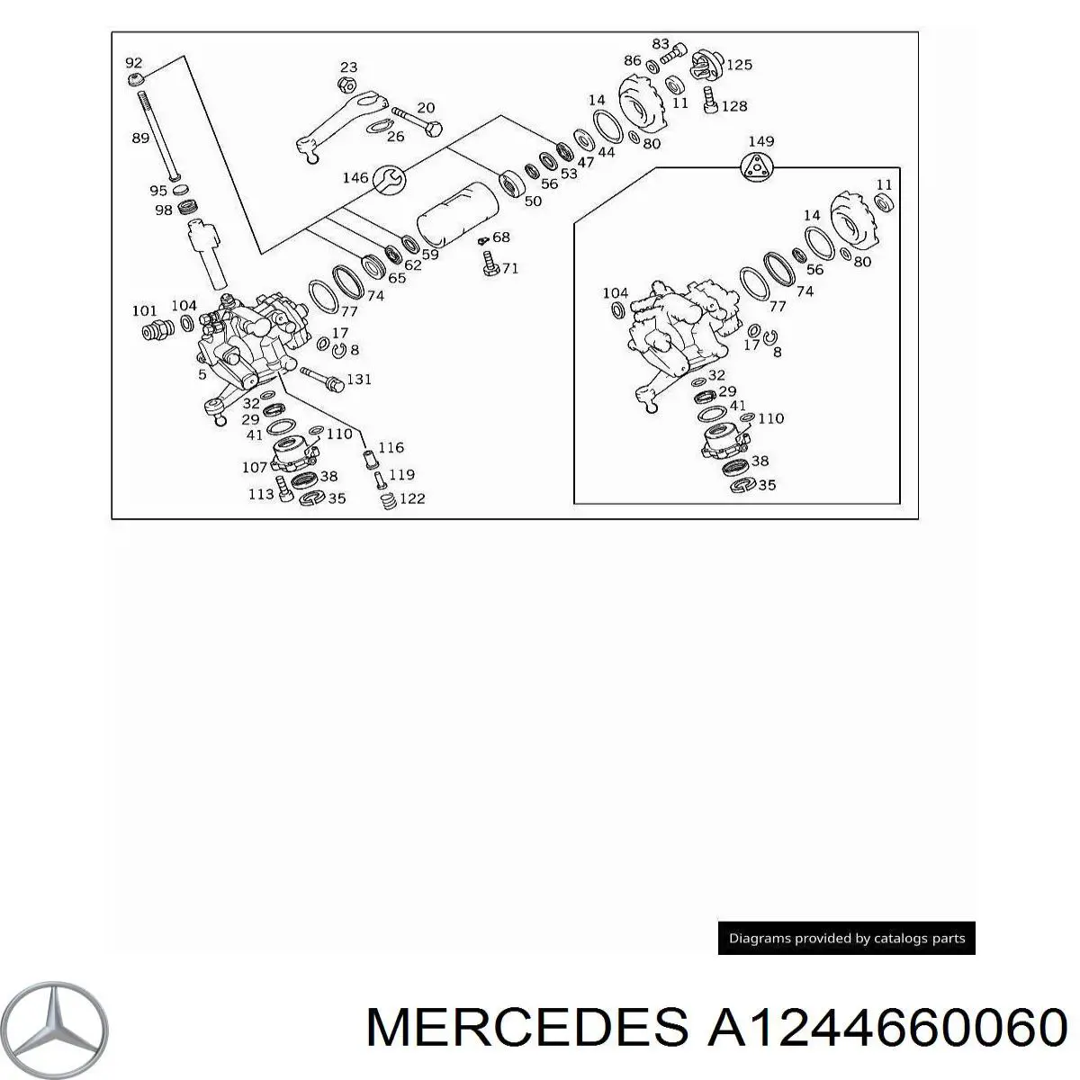  Mercedes A1244660060 цена, от 3.98 USD