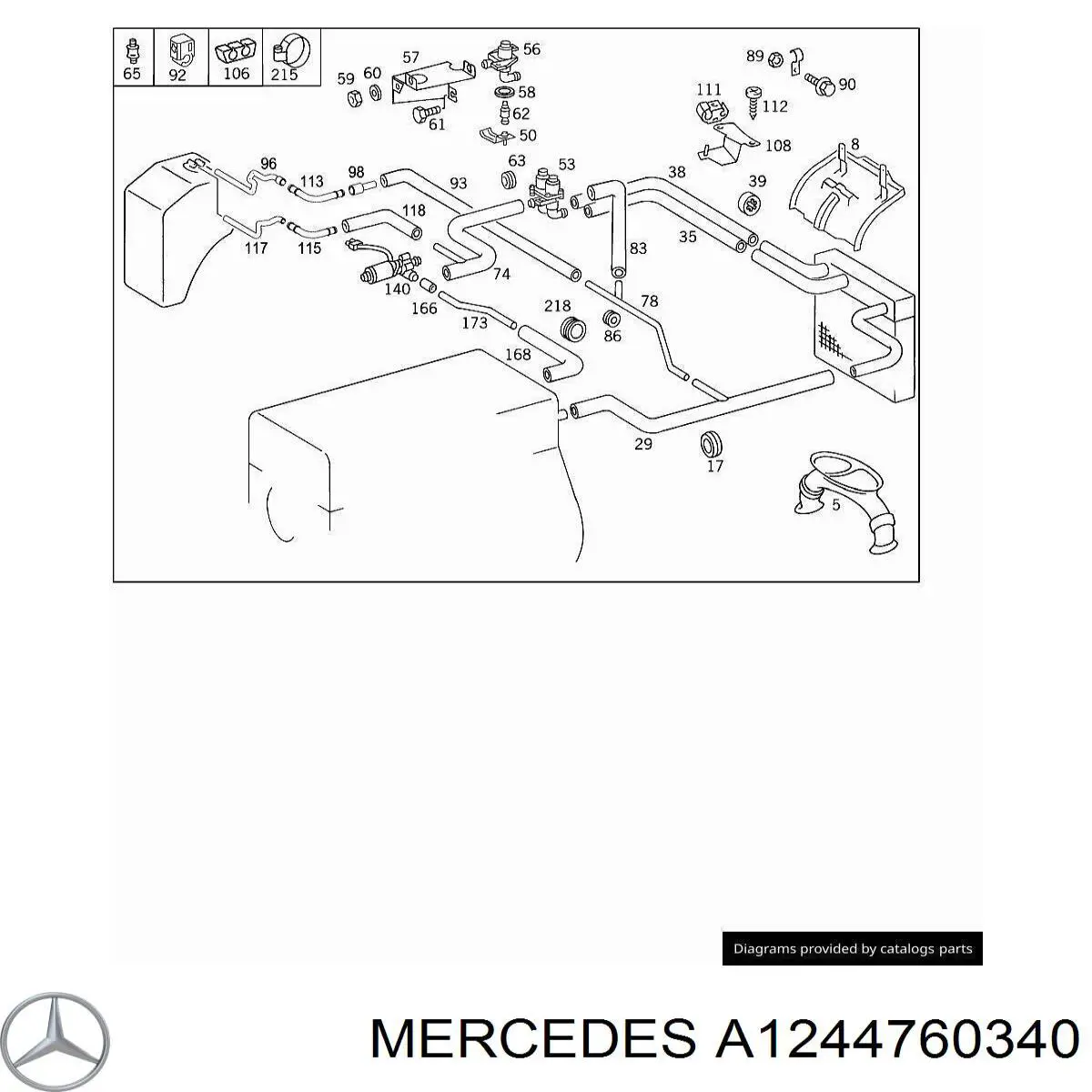  A1244760340 Mercedes