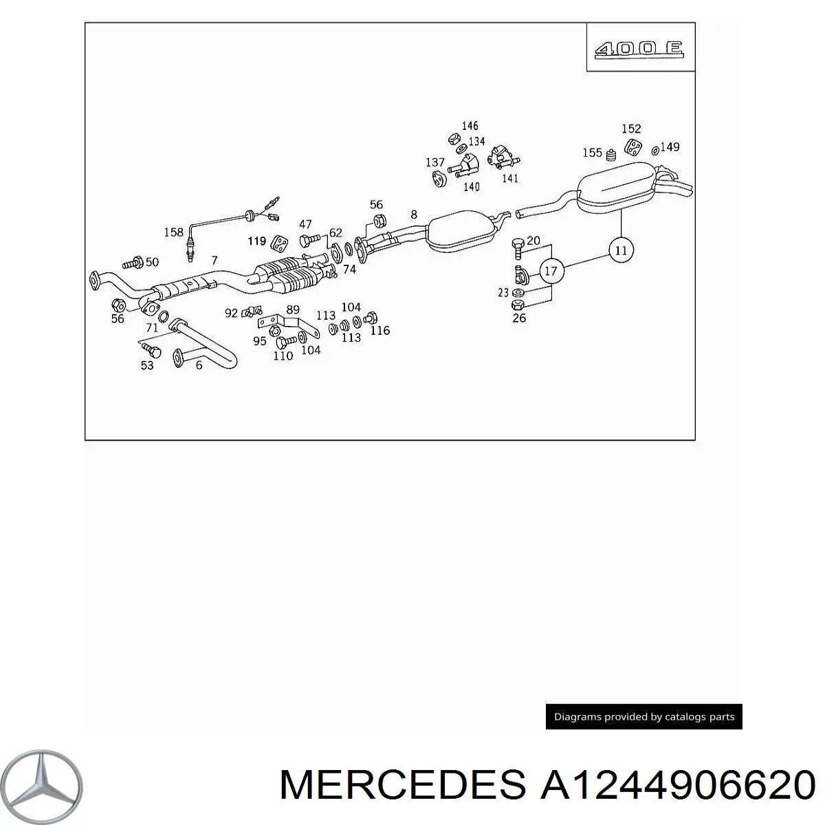 A1244906620 Mercedes 
