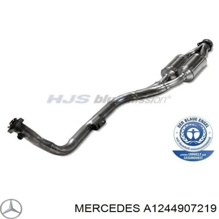 Каталитический нейтрализатор отработавших газов Mercedes A1244907219 цена, от 4623.25 USD