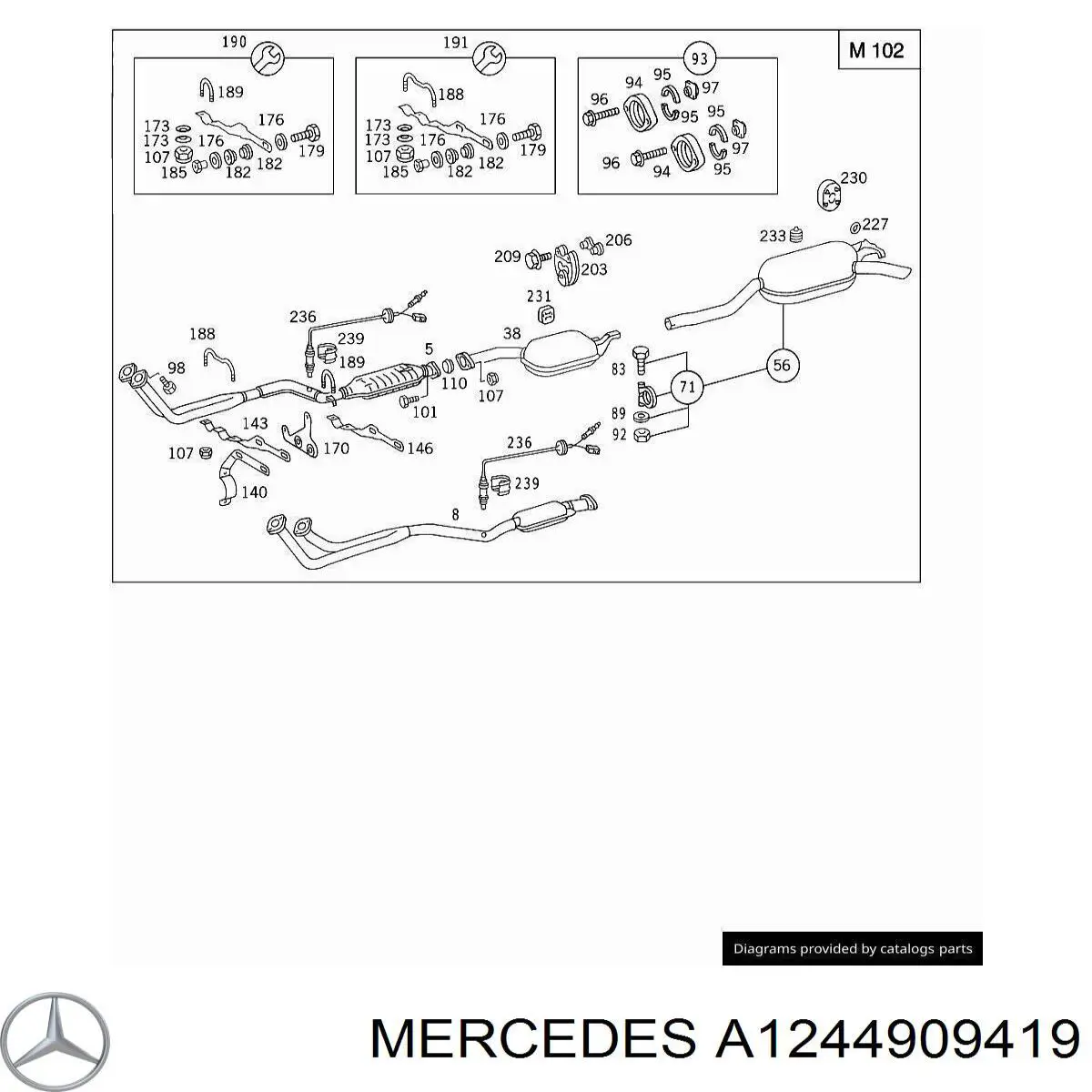 A1244909419 Mercedes 