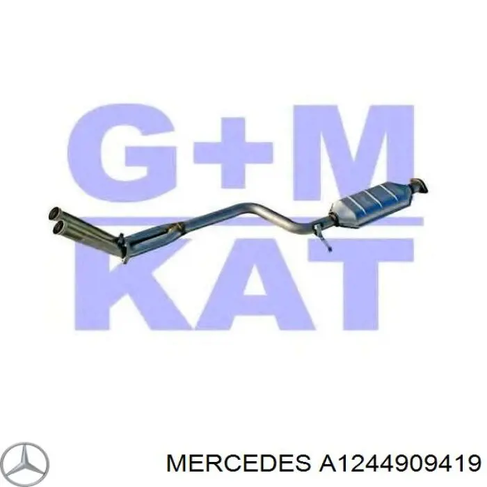  Катализатор Mercedes E 