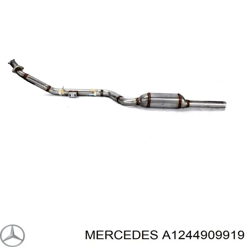 Купить A1244909919 Mercedes Приёмная труба