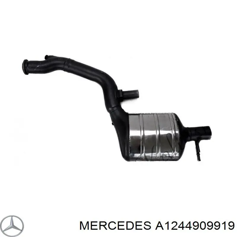 Приёмная труба A1244909919 Mercedes