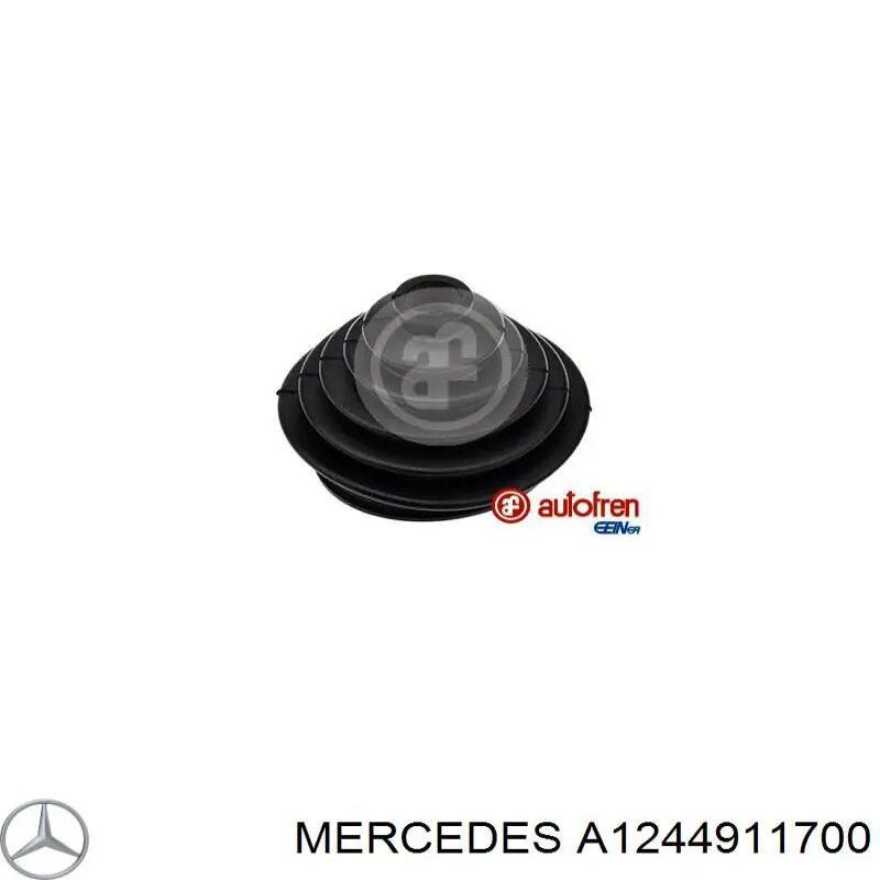 Купить A1244911700 Mercedes Выхлоп центральный