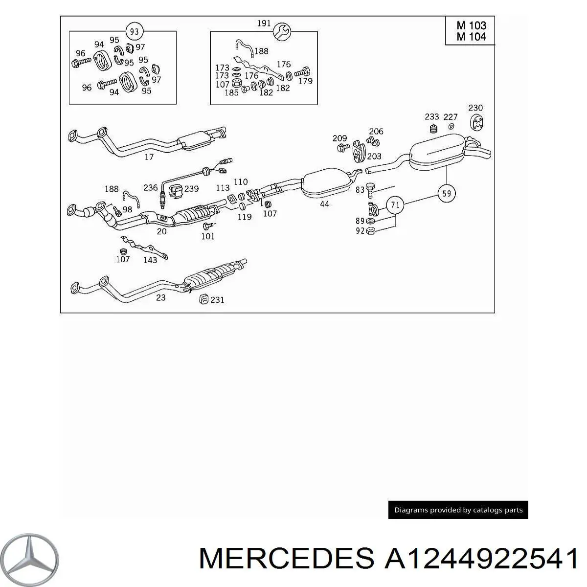  A1244922541 Mercedes