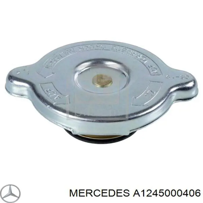 A1245000406 Mercedes tampa (tampão do radiador)