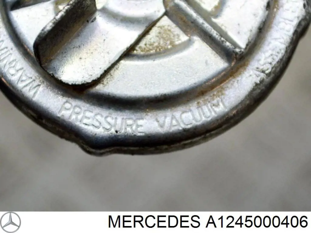 A1245000406 Mercedes Tampa (tampão) do radiador