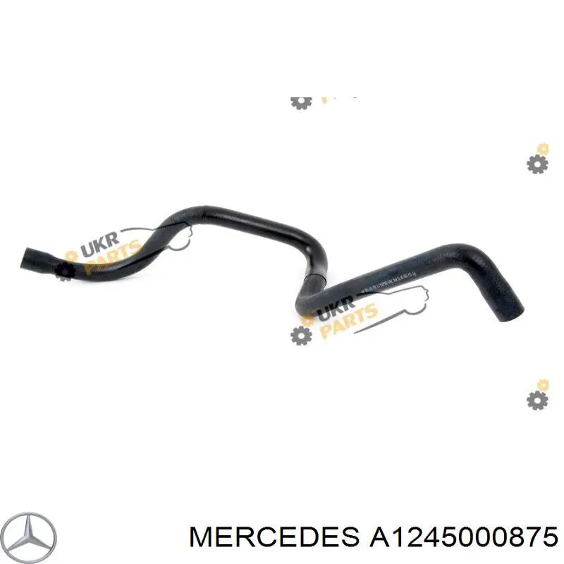 Шланг/патрубок системы охлаждения Mercedes 1245000875 цена, от 22.56 USD