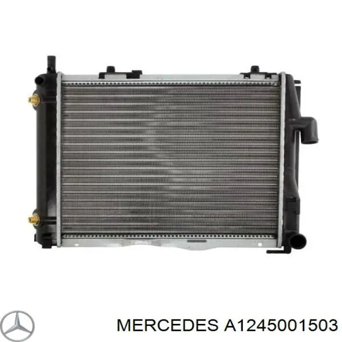 A1245001503 Mercedes радиатор