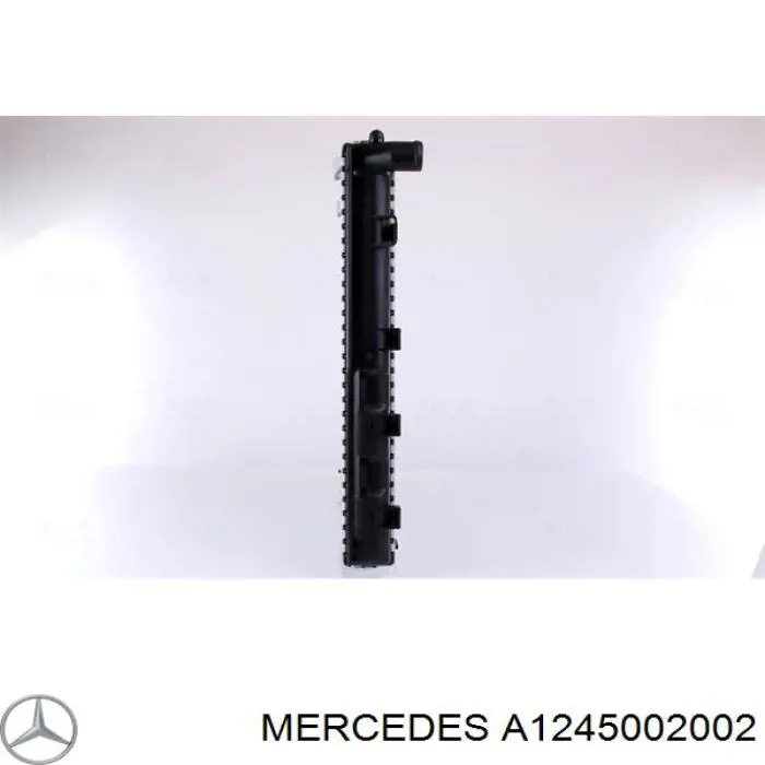 Радиатор охлаждения двигателя Mercedes A1245002002 цена, от 156.09 USD