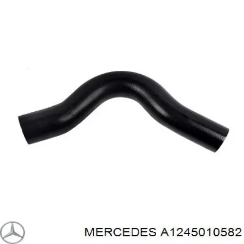 1245010582 Mercedes шланг (патрубок радиатора охлаждения верхний)