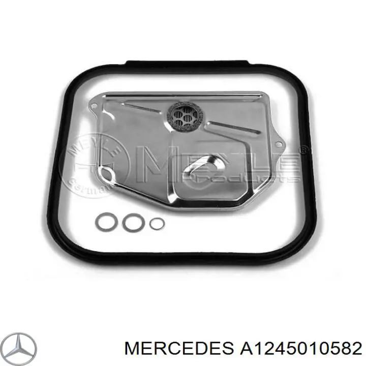 Купить A1245010582 Mercedes Патрубок радиатора