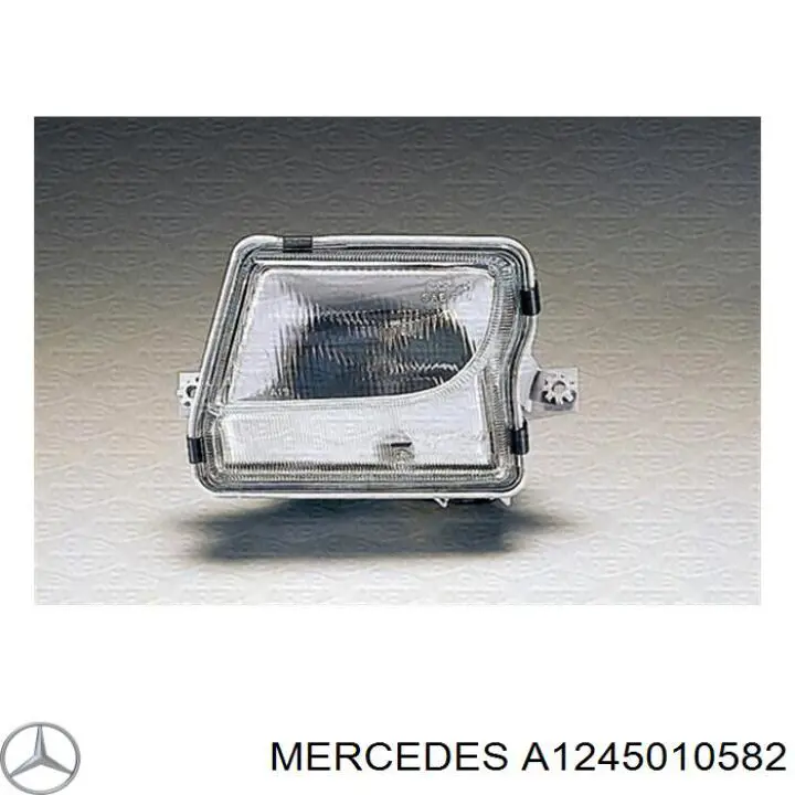 Патрубок радиатора A1245010582 Mercedes