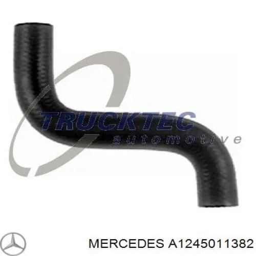 A1245011382 Mercedes шланг (патрубок радиатора охлаждения верхний)
