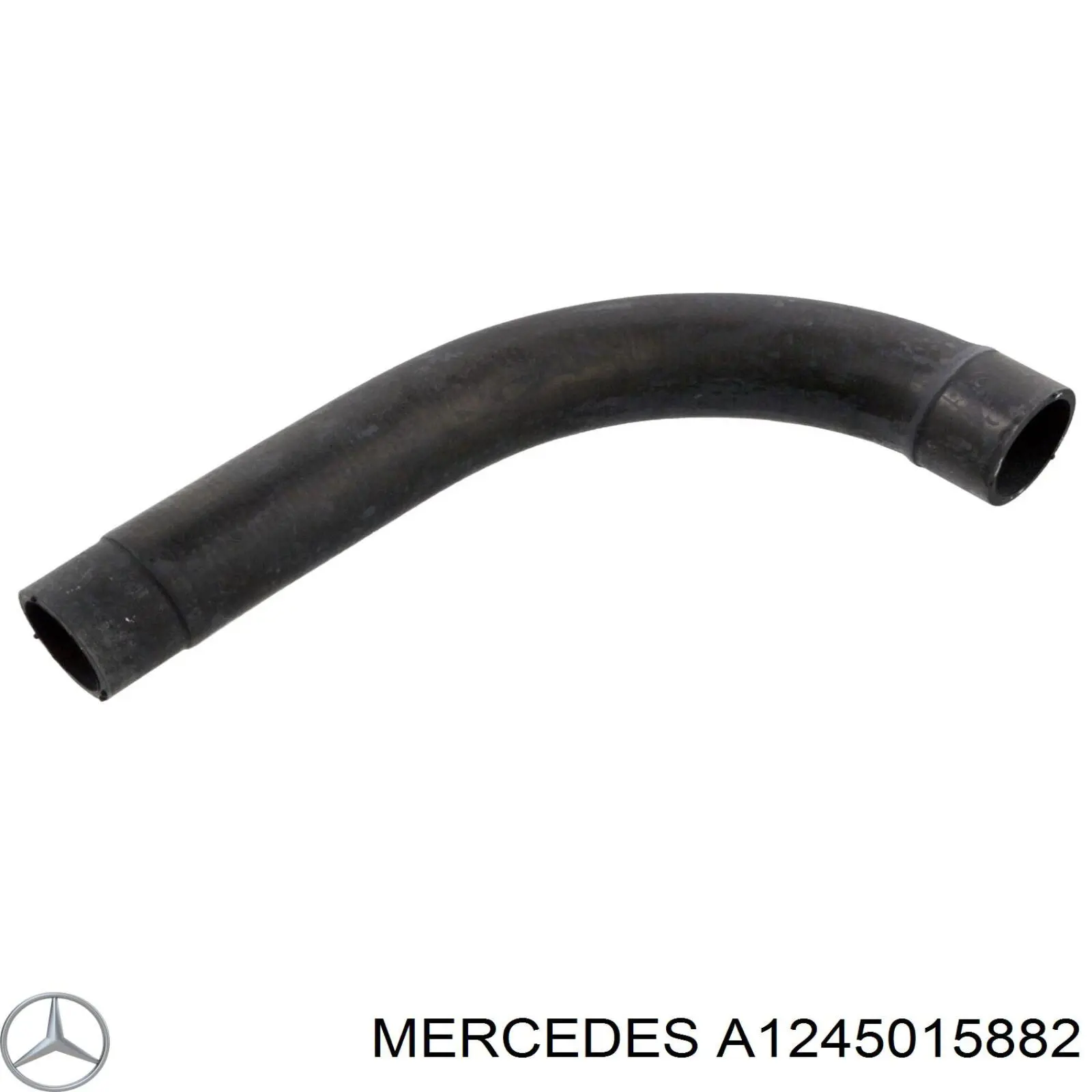 Патрубок радиатора A1245015882 Mercedes