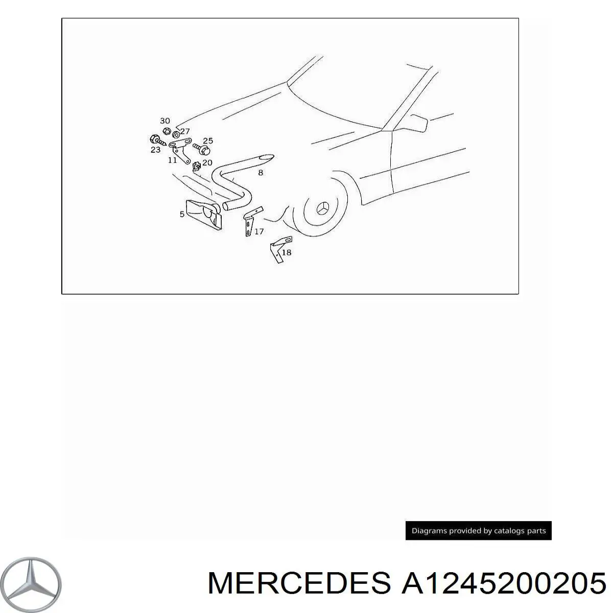 A1245200205 Mercedes 