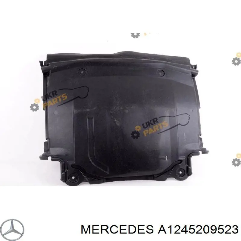 A1245209523 Mercedes защита двигателя передняя