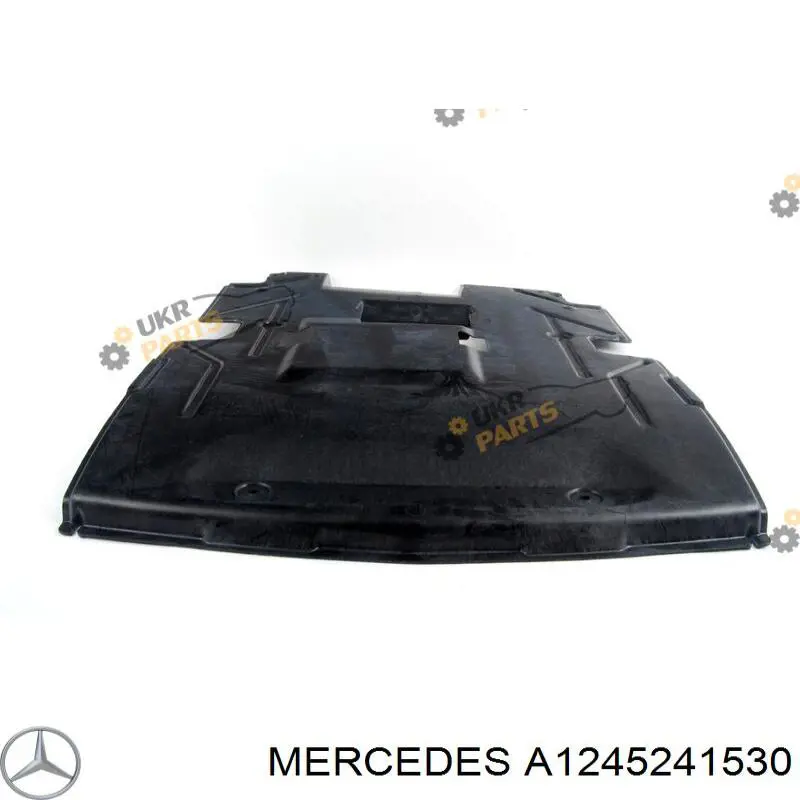 Proteção de motor, de panela (da seção de motor) para Mercedes E (C124)