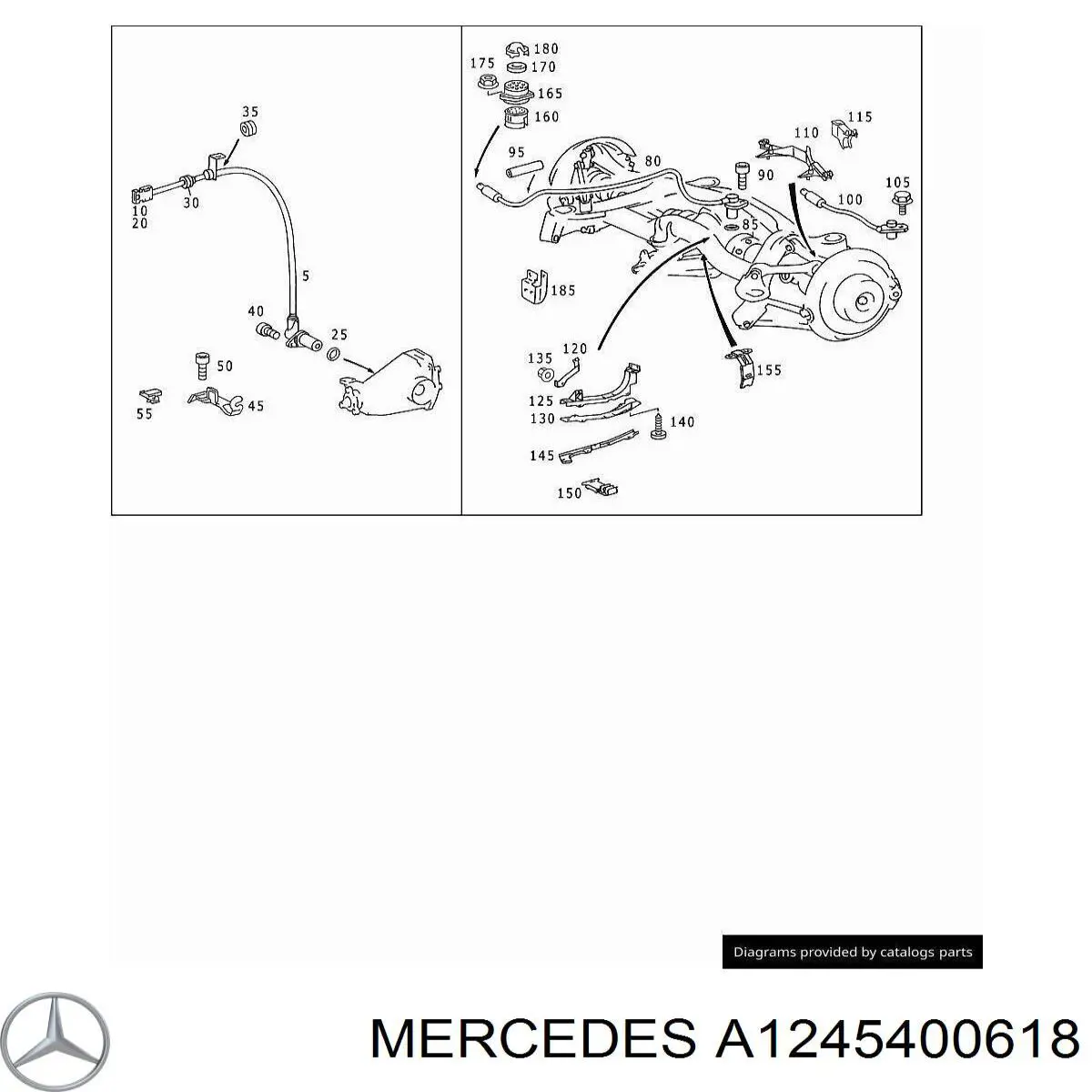 A1245400618 Mercedes 