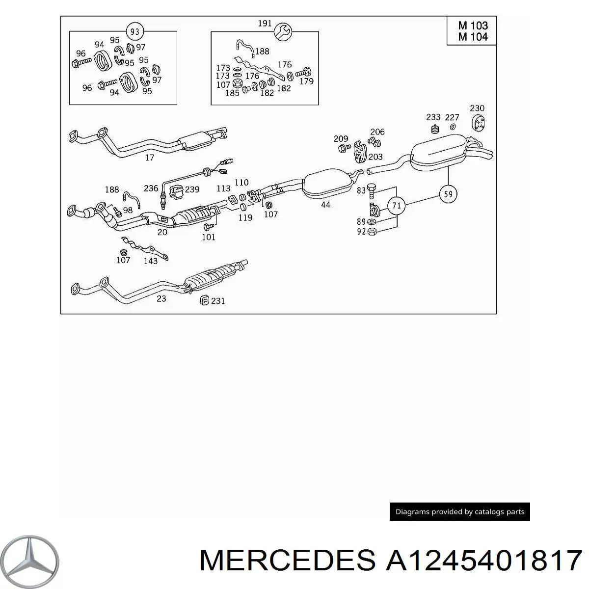 A1245401817 Mercedes 