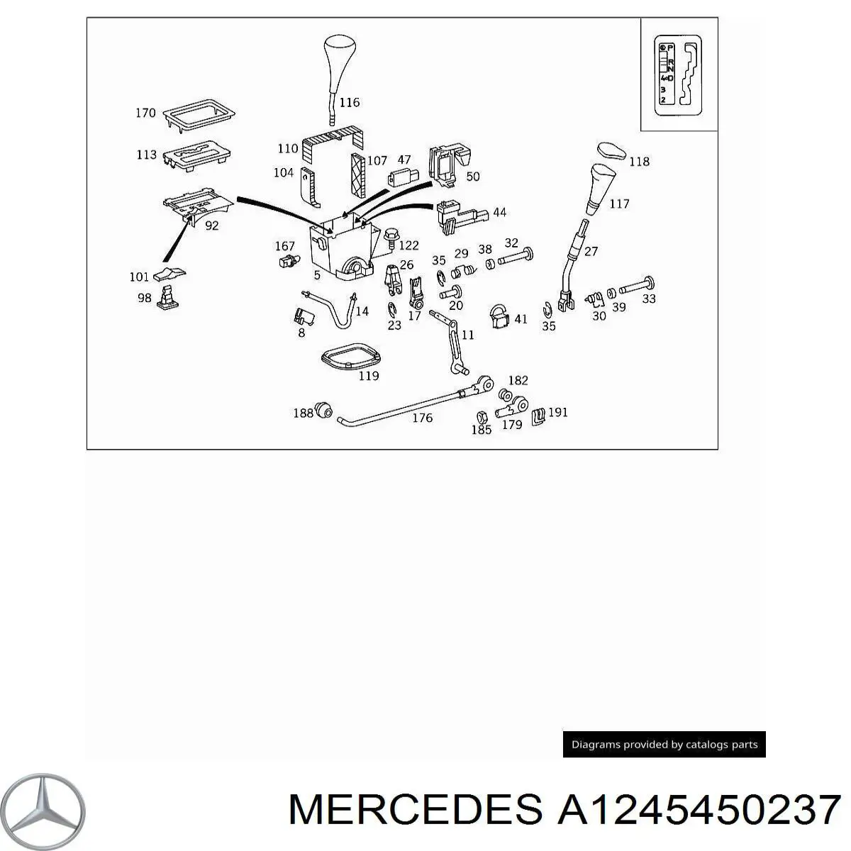 A1245450237 Mercedes 