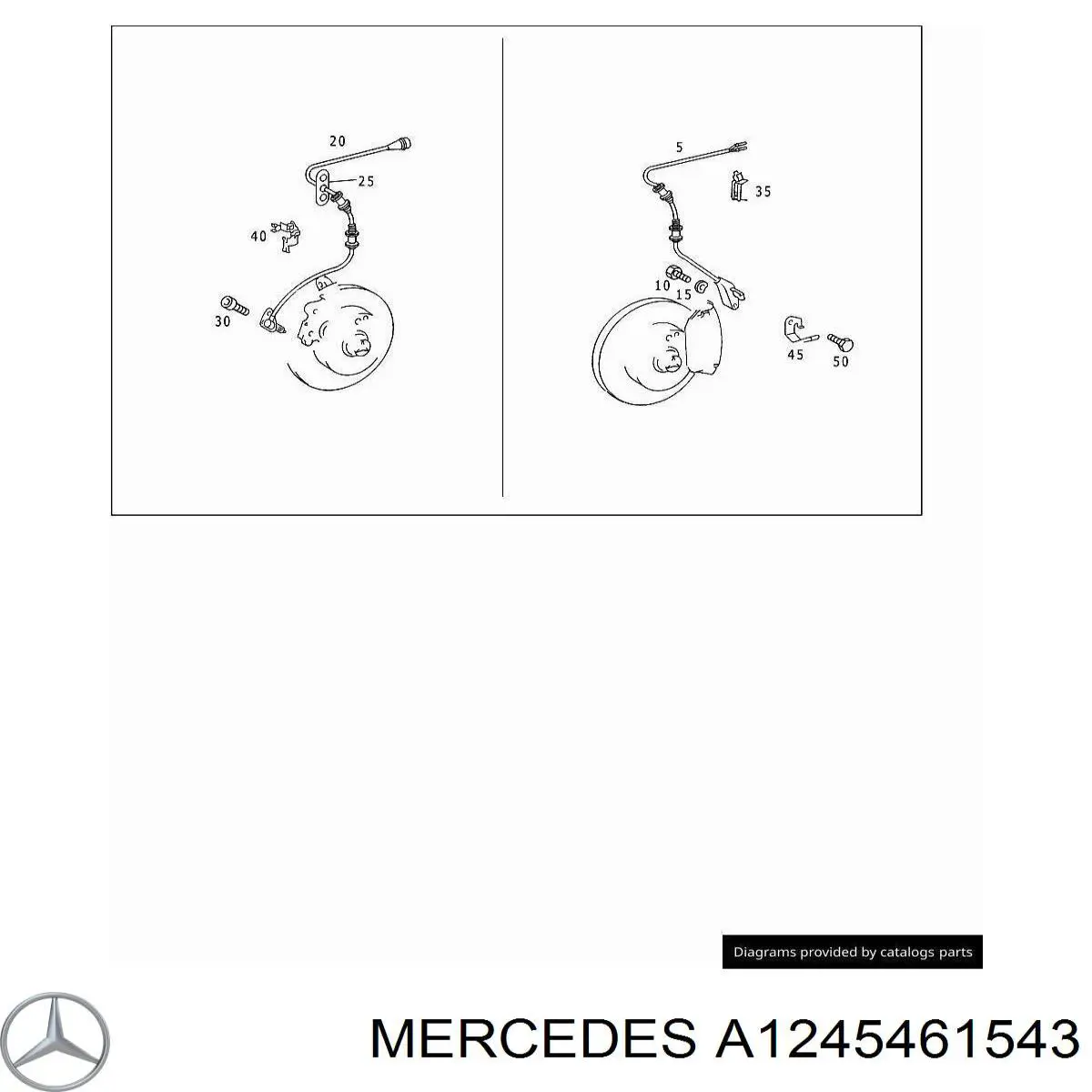 A1245461543 Mercedes 