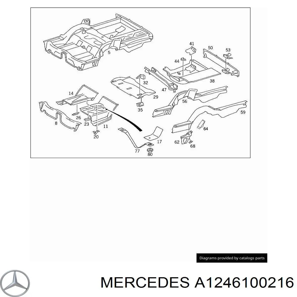 A1246100216 Mercedes 