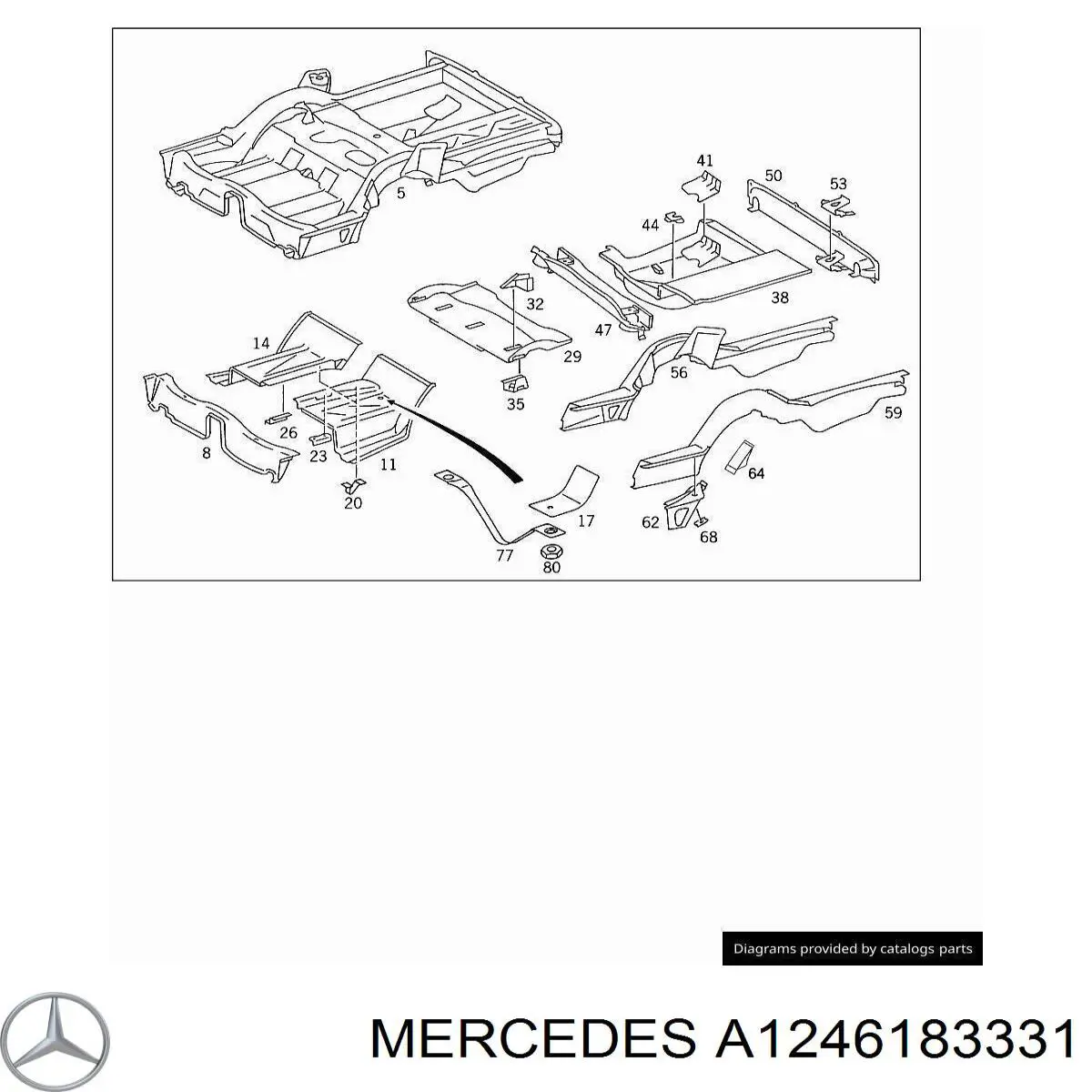 A1246183331 Mercedes 