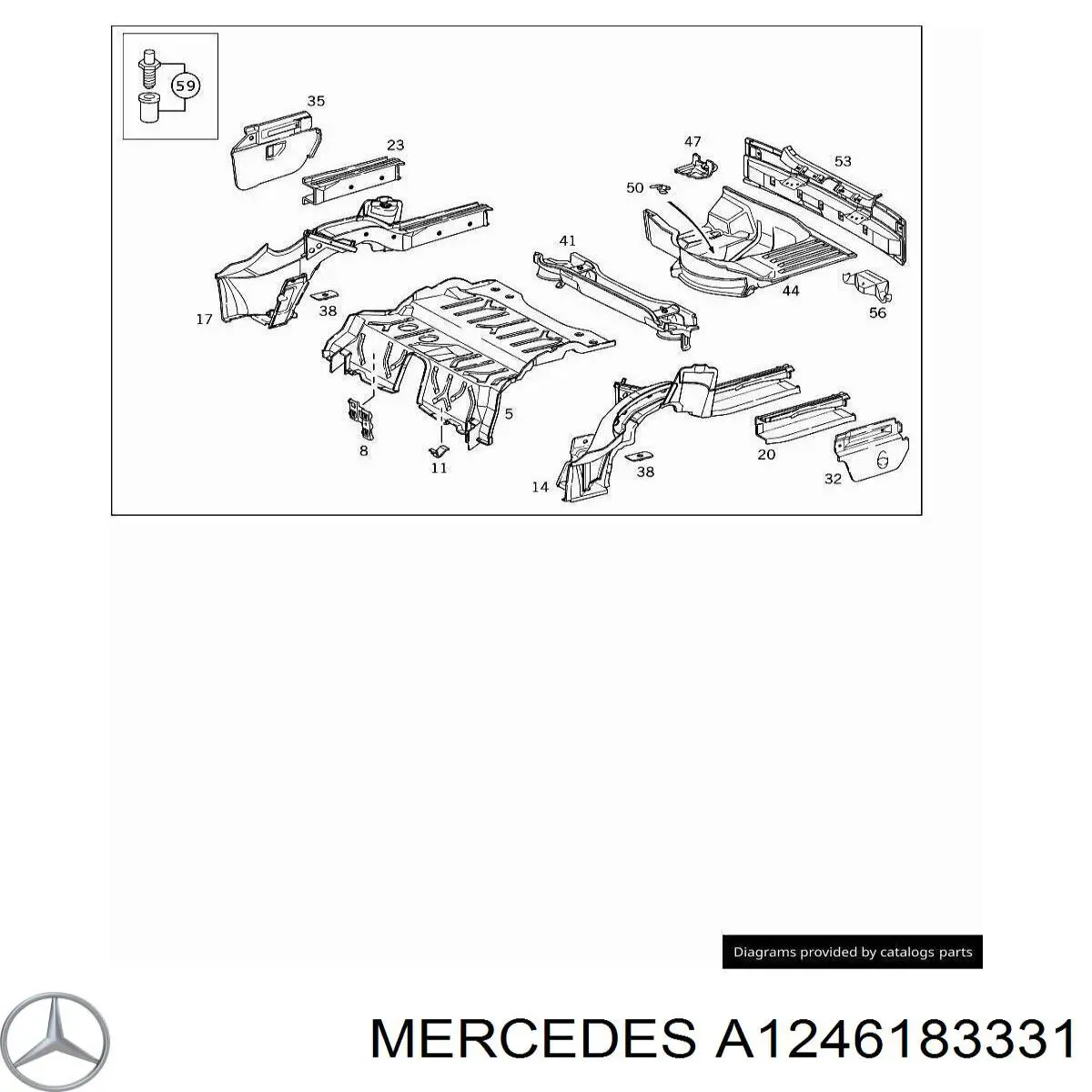  Mercedes A1246183331 цена, от 9.74 USD