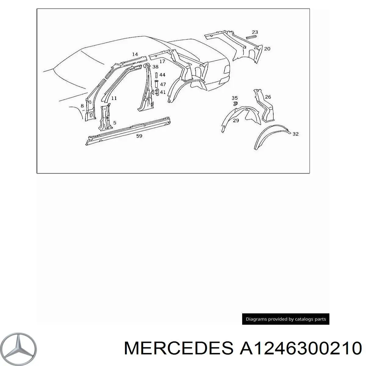 A1246300210 Mercedes 