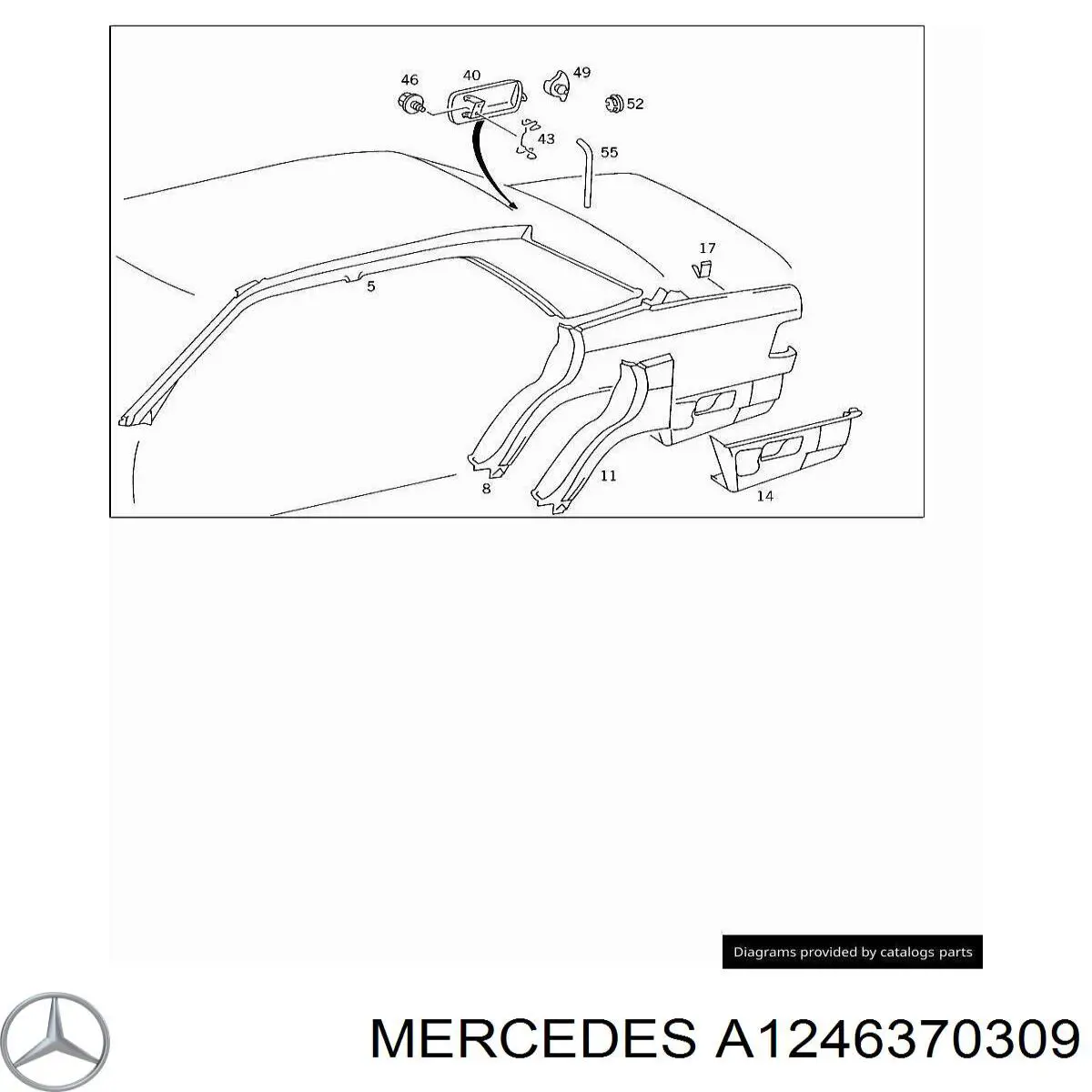 A1246370309 Mercedes 