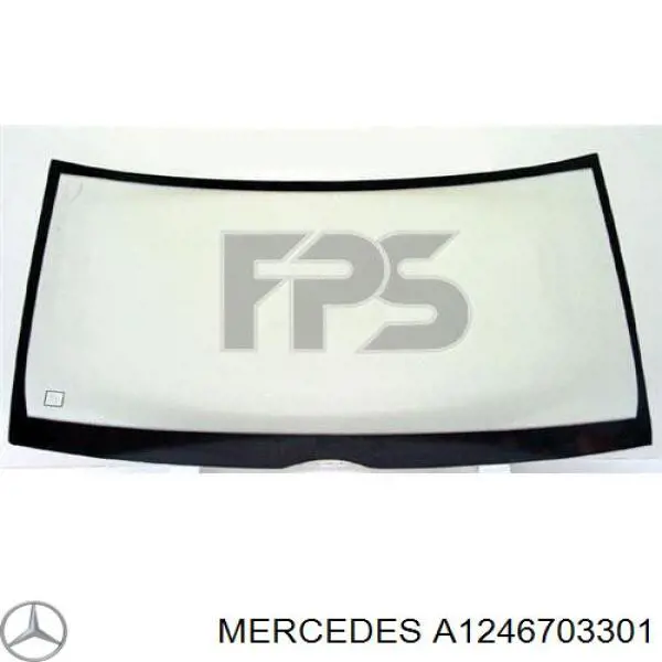 Лобовое стекло 1246703201 Mercedes