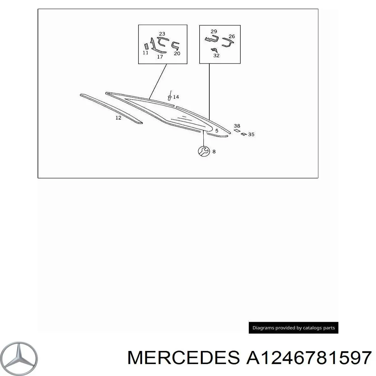 A1246781597 Mercedes 