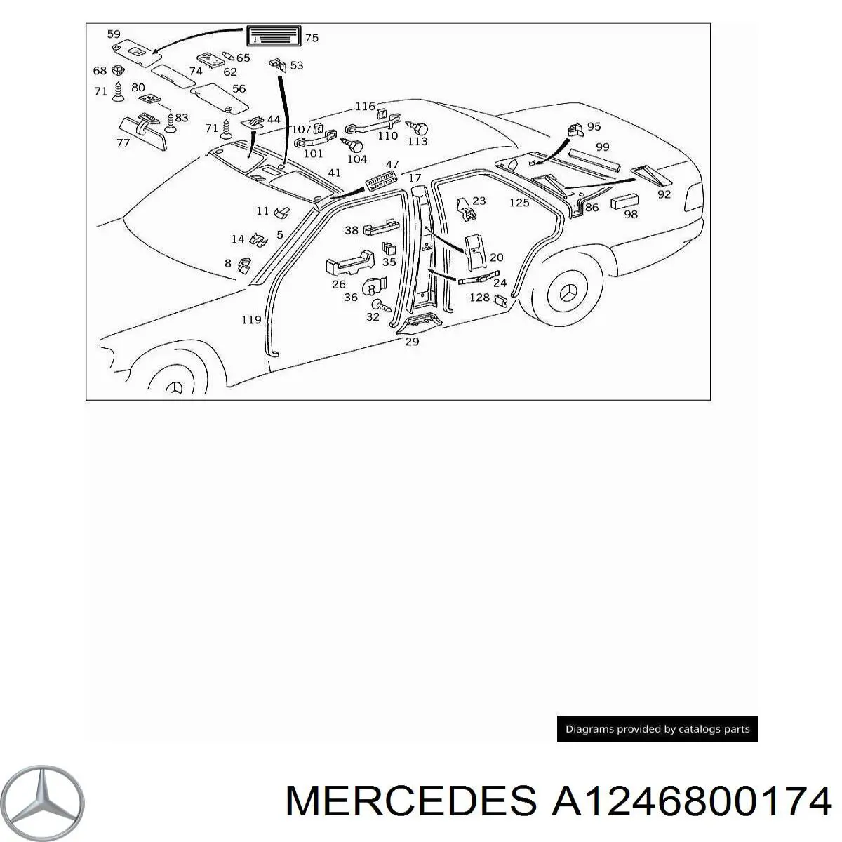 A1246800174 Mercedes 