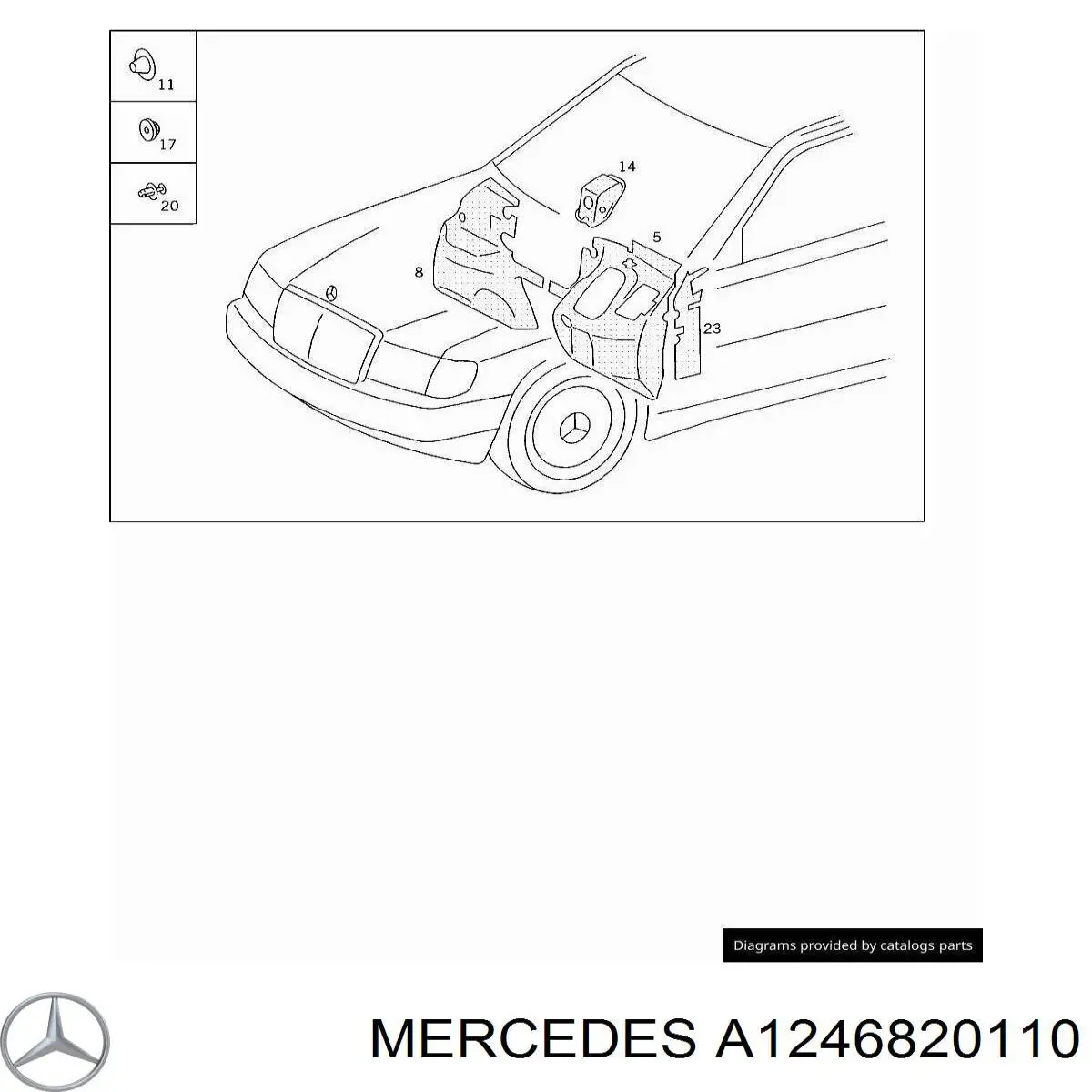 A1246820110 Mercedes 