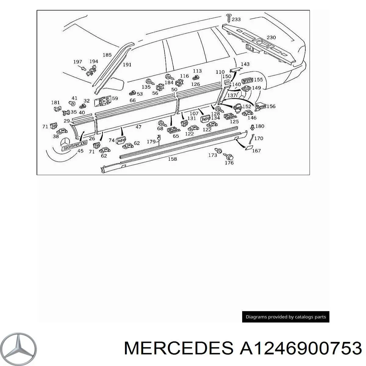  A1246900753 Mercedes