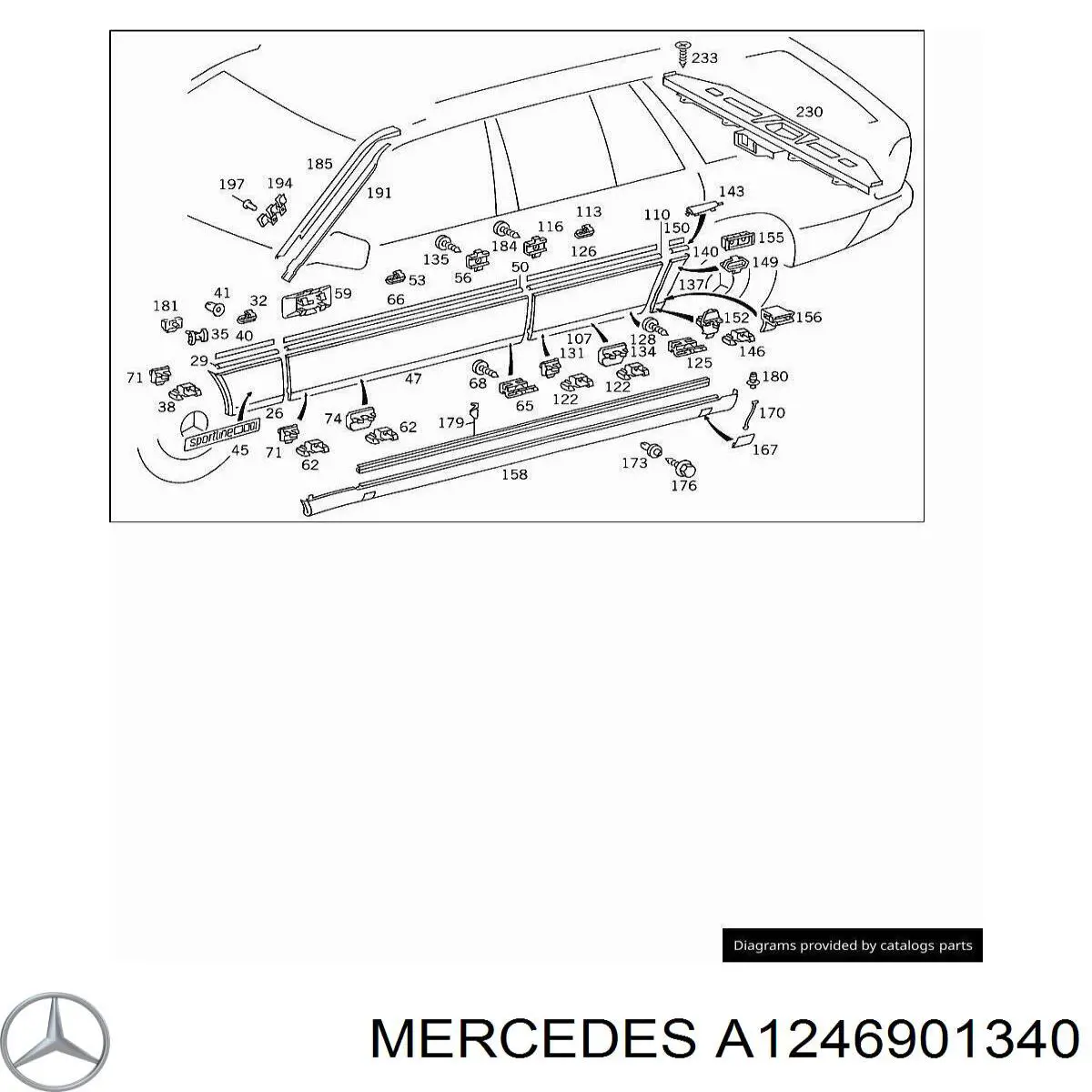  Mercedes A1246901340 цена, от 11.17 USD