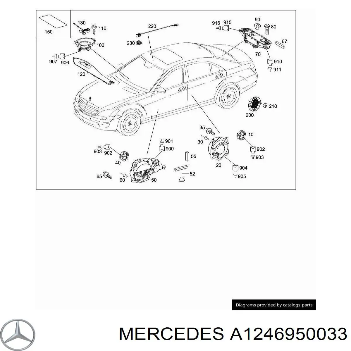  Mercedes A1246950033 цена, от 1.78 USD