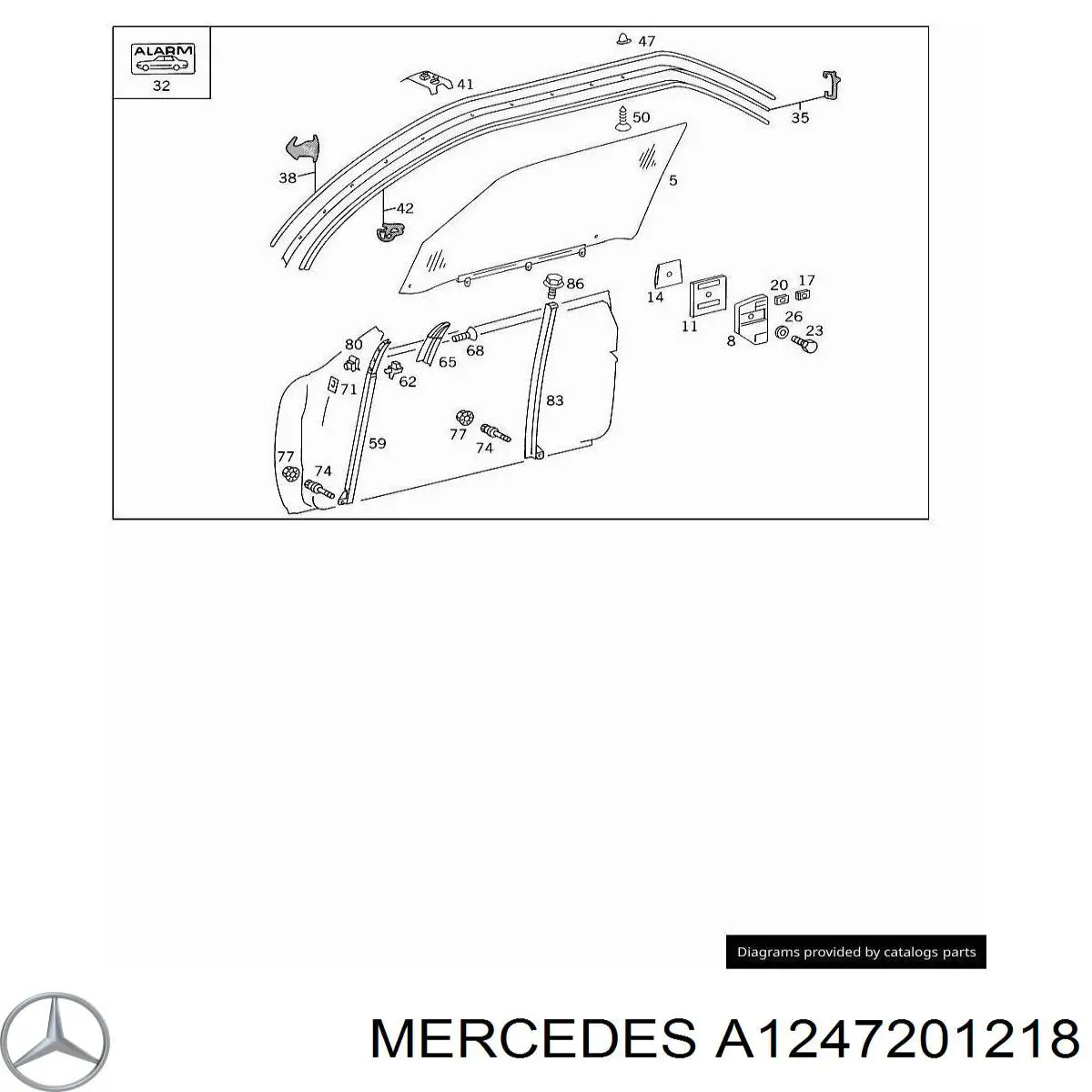 A1247201218 Mercedes 