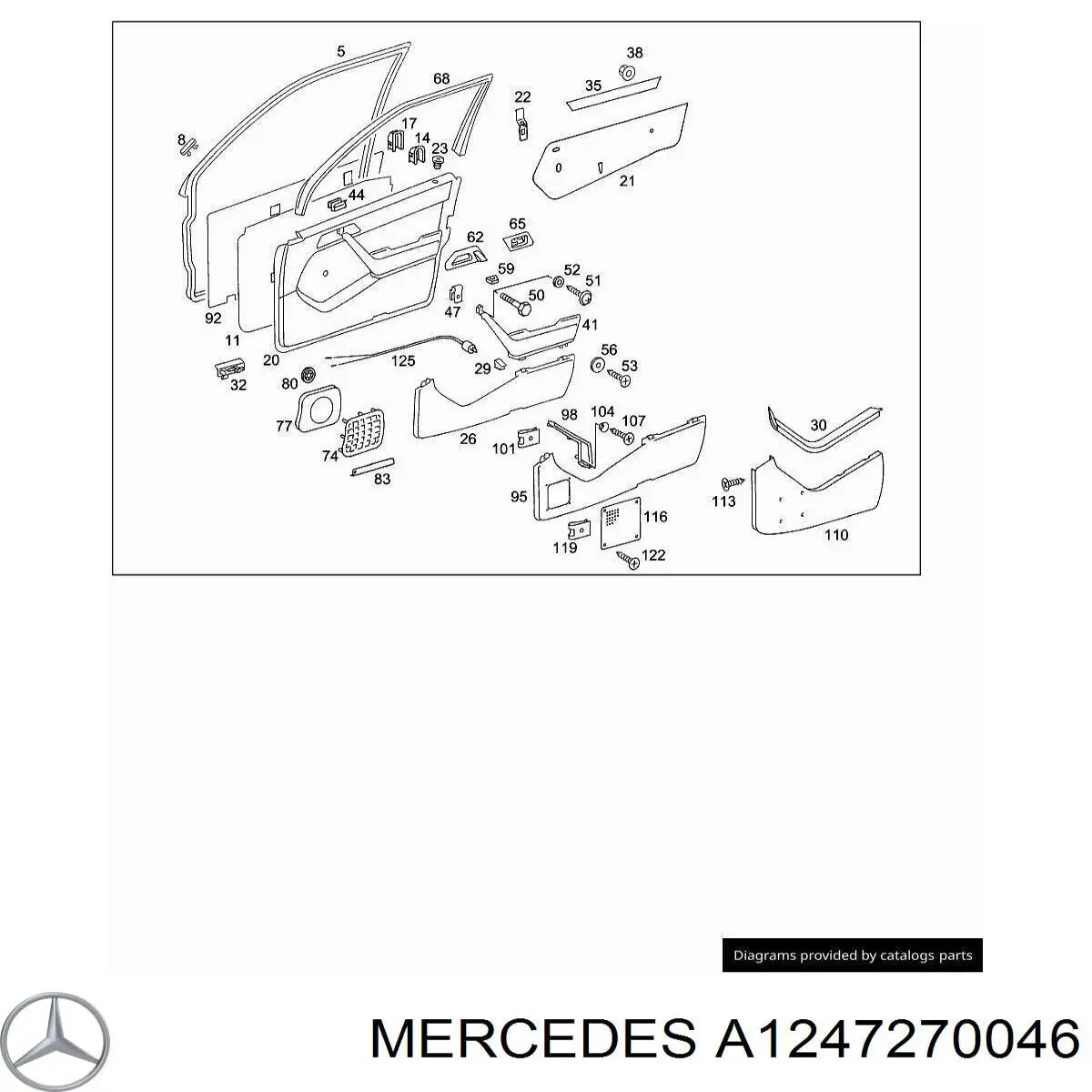 A1247270046 Mercedes 