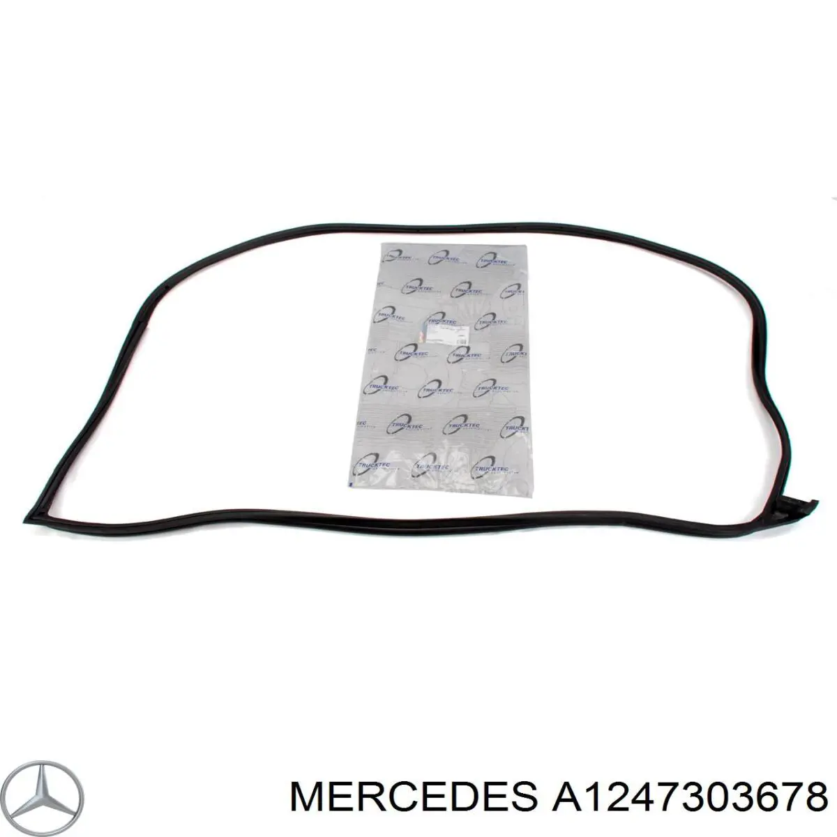 Уплотнитель двери передней левой (на двери) Mercedes A1247303678 цена, от 83.94 USD