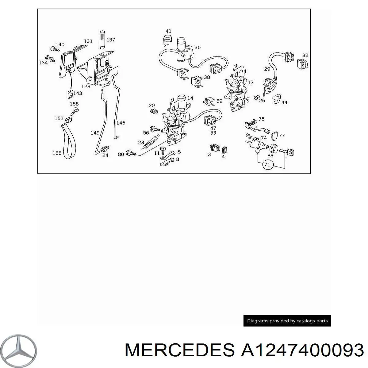  A1247400093 Mercedes