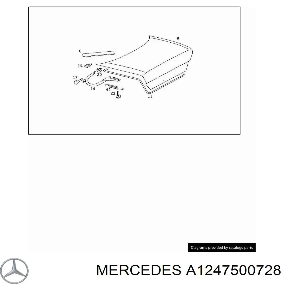 A1247500728 Mercedes 