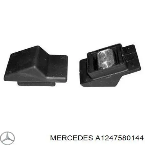 A1247580144 Mercedes pára-choque (grade de proteção de tampa de porta-malas (de 3ª/5ª porta traseira))