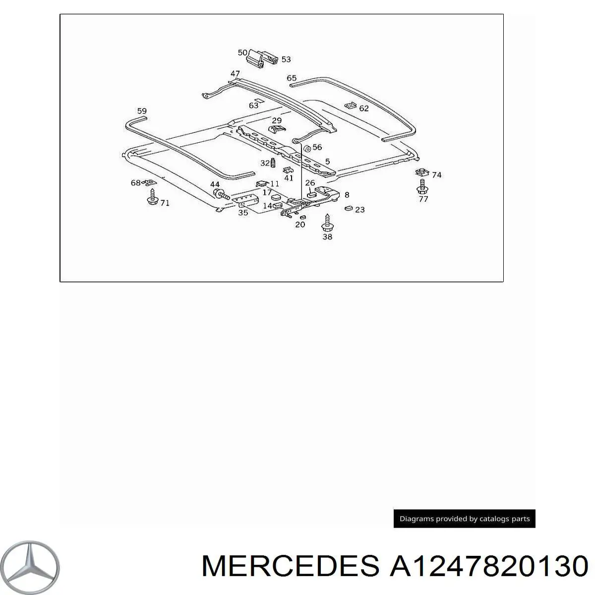 A1247820130 Mercedes 