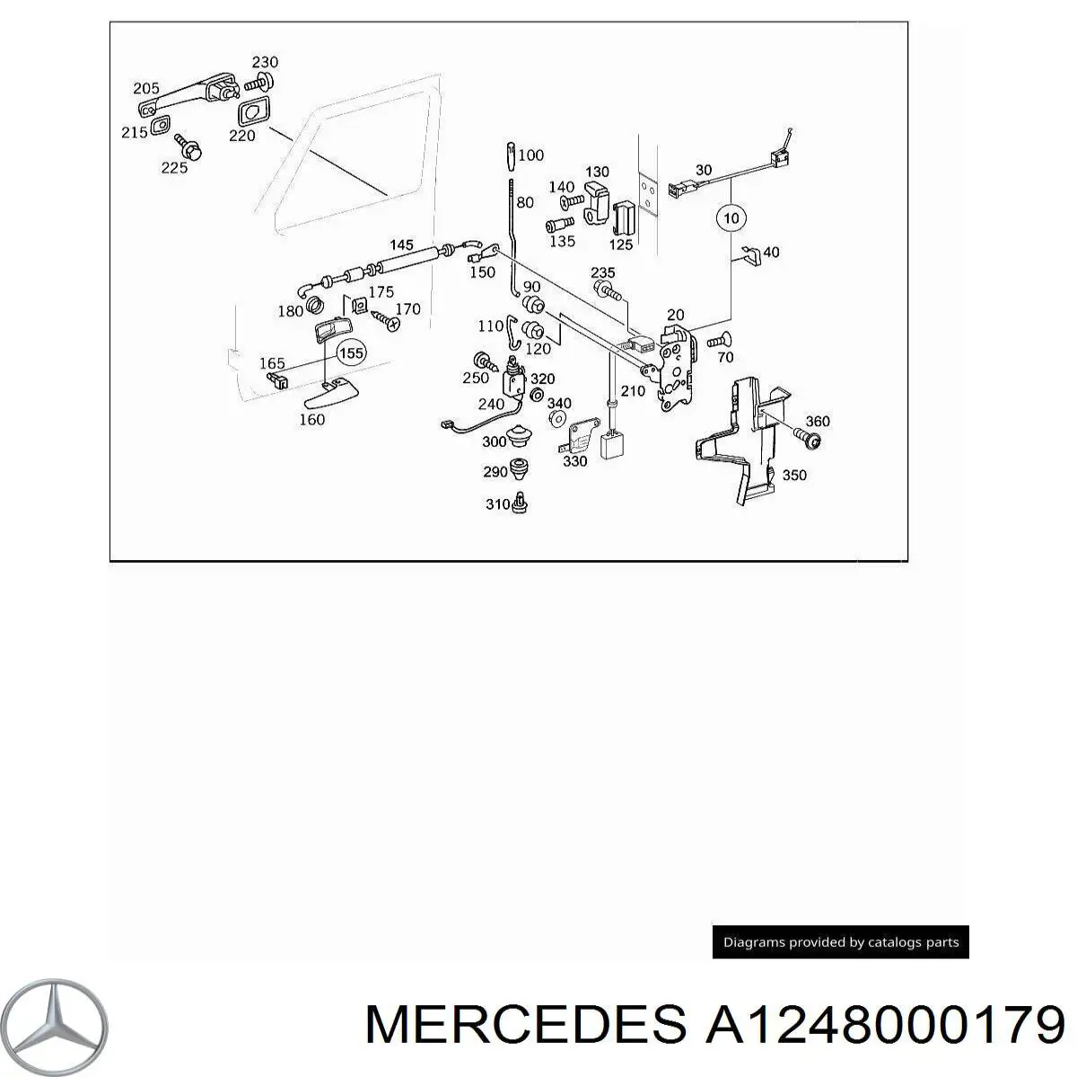 Купить A1248000179 Mercedes 